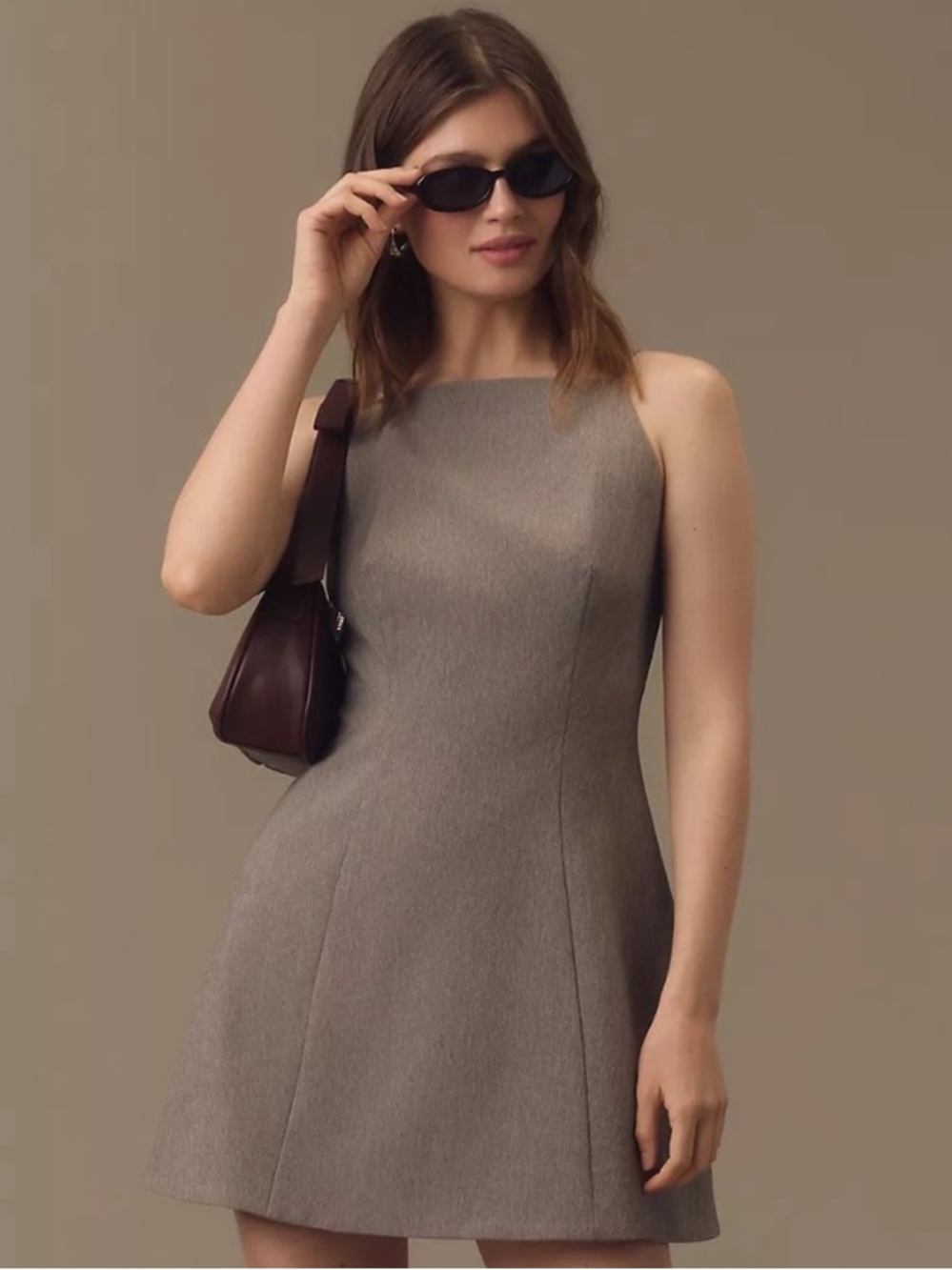 Anthropology Square Neck Dress Medium